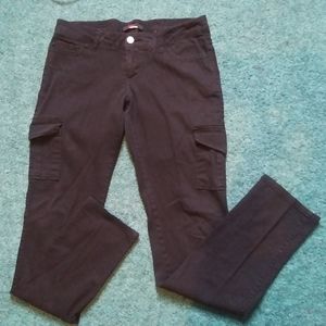 Skinny Jeans with Cargo Pockets